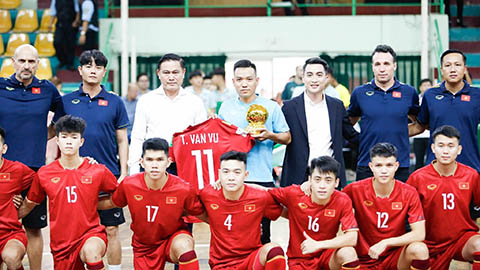 VFF tri ân cầu thủ xuất sắc nhất của futsal Việt Nam